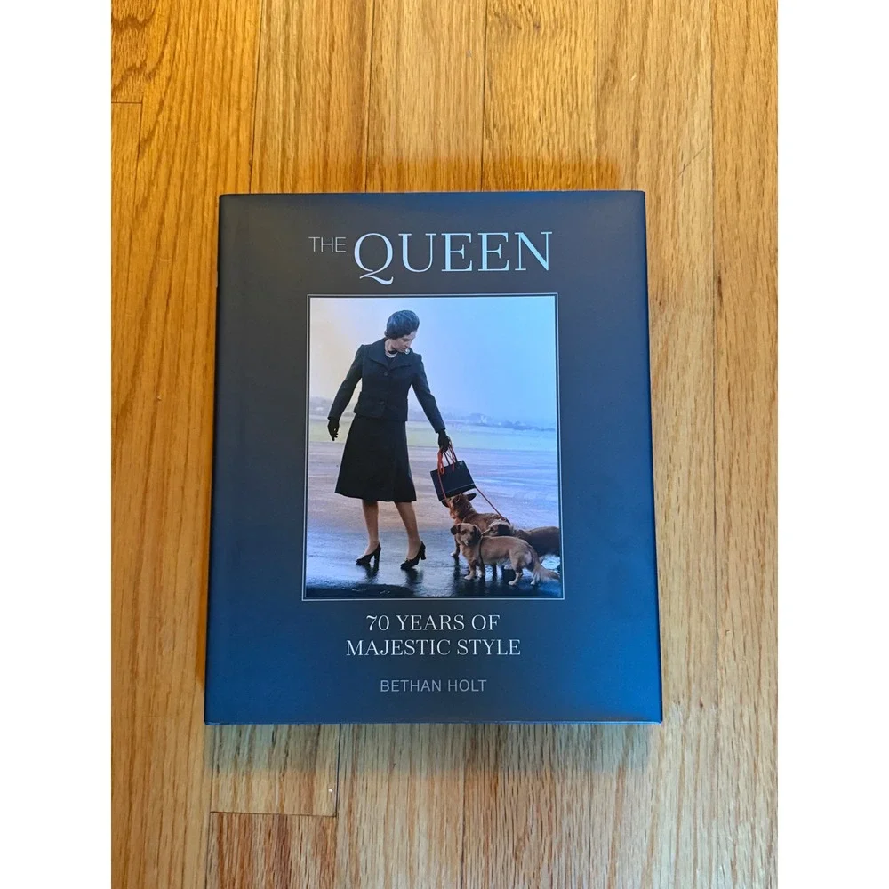 The Queen 70 Years of Majestic Style Bethan Holt Hardcover Fashion History Book